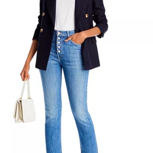 MOTHER Denim - MOTHER Pixie Dazzler Ankle Fray Shoot to Thrill size 31